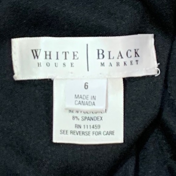 White House Black Market Little Black Dress - Picture 8 of 8